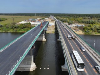 Через Оку без пробок: движение по новому мосту на трассе М2 откроют до конца года