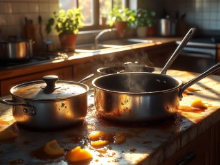 Сода, лимон и мыло: как вернуть блеск кастрюлям из нержавейки за 15 минут