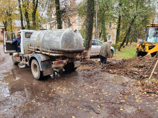 Водоснабжение домов на Рощинской и Советской в Подольске восстановят после 14.30