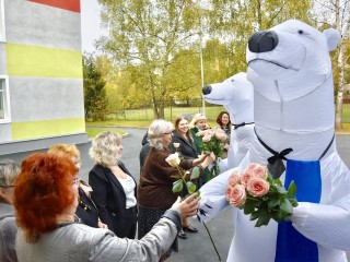 Необычные поздравления подготовили учителям во фрязинской гимназии