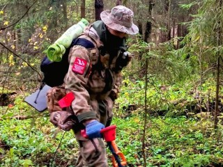 Одинцовские поисковики нашли следы ожесточенных боев у Опариной Горы