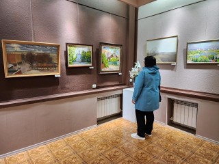 Местные пейзажи в прошлом и настоящем: в Раменском проходит выставка картин к 100-летию города