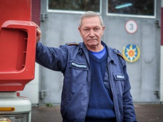 Начальник пожарно-спасательной части рассказал о трудовых буднях водителей пожарных машин