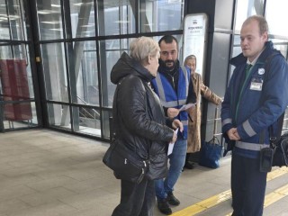 В Наро-Фоминском округе провели рейд по безопасности на железной дороге
