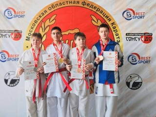 Каратисты округа вошли в тройку лучших на первенстве Подмосковья