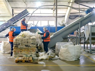 В Подольске показали замкнутый цикл переработки упаковочной стрейч-пленки