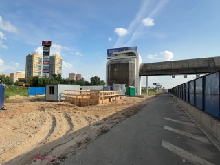 Реконструкция МКАД: установлены временные ограничения на улице Победы
