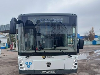 Новые автобусы вышли на маршрут №26 в Павлово-Посадском округе
