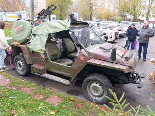 Боевой багги «Чебурашка» отправился на фронт из Реутова