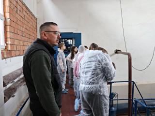 Ученики школы №1 узнали, как подается вода в дома