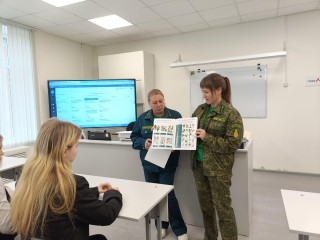 В Верейской школе прошел урок о защите леса и заботе о природе