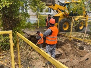Капремонт канализационных сетей в микрорайоне Северный выполнили на 41%