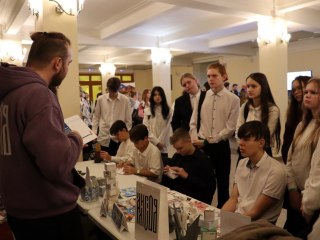 В Егорьевске школьники смогли «прощупать» профессии руками