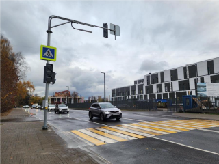 Светофоры подключили на улице Пролетарской после реконструкции дороги