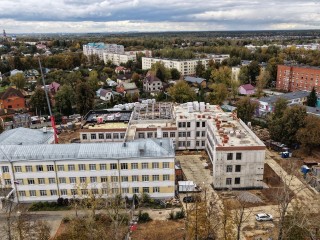 Новый корпус бронницкого лицея будет готов к концу 2026 года