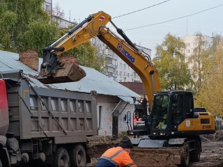 Дорожные работы на Заречной вышли на второй этап