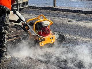 Дороги в Зарайске стали ровнее