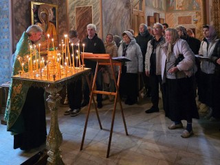 Покровский монастырь посетили прихожане Князь-Владимирского храма Пушкинского округа