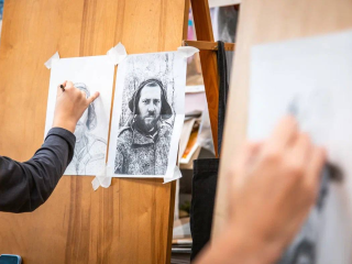 В Домодедове прошел фестиваль детского рисунка «Мой папа — Герой»