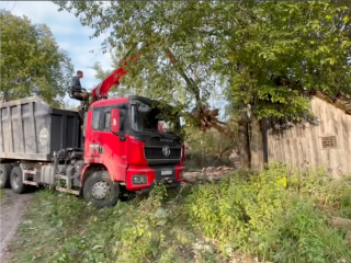 В Шаховской начали сносить самовольные постройки