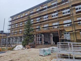 В обновленном корпусе Воскресенского колледжа начинают подключать отопление