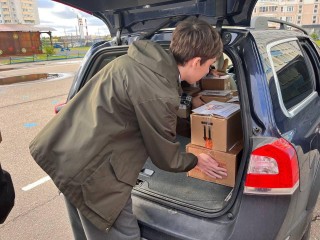 Итоги акции «Дети детям»: школьники округа помогли ровесникам из Донбасса и получили ответ