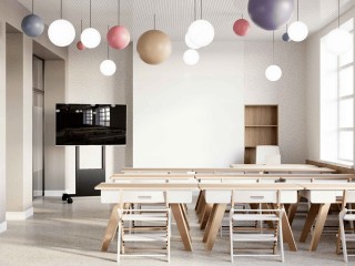 Наследие СССР и современные космические тренды совместили в дизайне Дома космонавтов