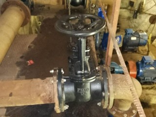 Запорную арматуру заменили на сетях водоснабжения