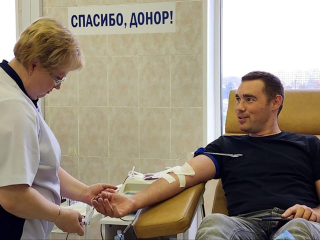 В Волоколамске за три дня собрали 30 л крови во время донорской акции