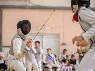 В группы фехтования набирает детей бронницкая школа олимпийского резерва
