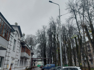 Более 15 км новых линий освещения протянули в Наро-Фоминском округе