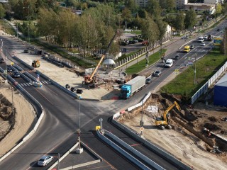 Ремонт участка трассы М9 завершат к ноябрю 2025 года