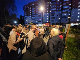 На улице Коммунальной прошла выездная администрация и восстановлено отопление