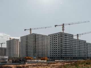 Стройка в Пушкино набирает этажи для будущего квартала