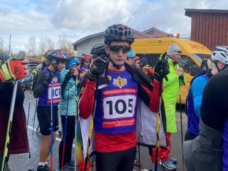 Луховицкий спортсмен стал обладателем серебра на соревнованиях по лыжероллерам в Рязани