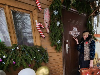 Световое шоу ослепит красотой гостей резиденции Деда Мороза: парк «Городок» превратят в зимнюю сказку