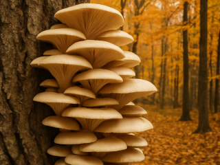 В люберецких лесах пошли вешенки: как не перепутать гриб с ложными «собратьями»