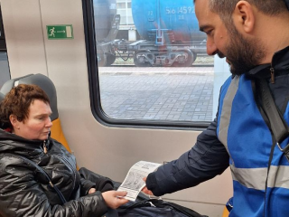 Нарофоминцам напомнили правила поведения на железной дороге