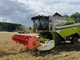 Аграрии округа стали вторыми в области по сбору зерна