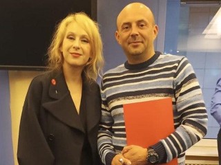 Актриса театра и кино обучила ораторскому искусству люберецких ветеранов СВО