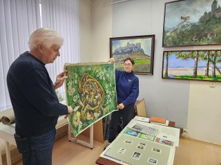 Натюрморт с грибами впервые показали в Подмосковье, нарушив музейные правила