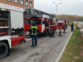 Пожарно-тактические учения прошли в гостинице