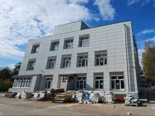 В участковой больнице села Осташево начали чистовую отделку