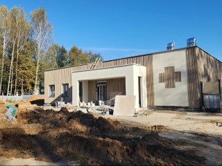 Строящийся в деревне Судниково ФАП готов к подаче тепла