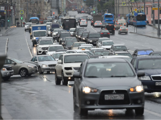 Загруженность дорог Подмосковья в четверг вечером