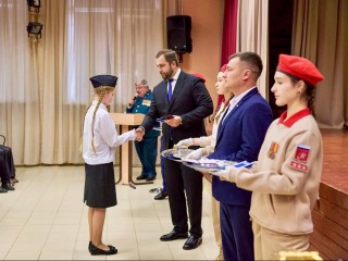 В гимназии Чехова открыли кадетский класс