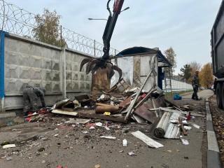 В Ленинском округе снесут незаконные торговые объекты