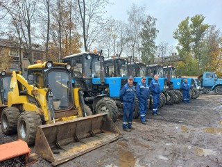 Школьникам Электростали показали, как работает техника для борьбы с гололедом