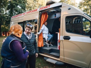 Восемь щелковских деревень посетит мобильный ФАП до конца октября