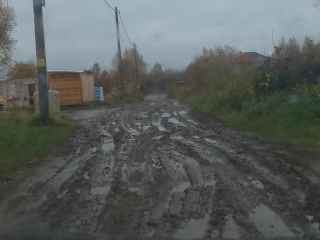 Дорогу на улице Платочной заасфальтируют в 2026 году